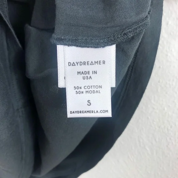 Daydreamer Rolling Stones Leopard Tongue Crewneck Graphic Tee - Picture 6 of 9